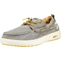 Dockers Herren Canvas Mokassin Grau