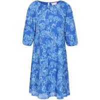 Usha Robe bleu / bleu clair
