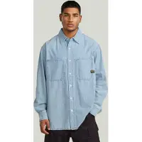 G-Star D27087-e356 Relaxed Fit Long Sleeve Shirt Bleu M Homme