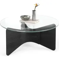 Umbra Table basse Madera Noir (84 x 84 x 38 cm)