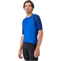 Castelli Aero Race 8s Short Sleeve Jersey Bleu XS Homme