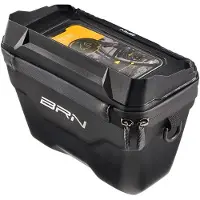 BRN Hard Shell Tank 3l Handlebar Bag Noir