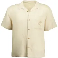 Deeluxe Zaltor Short Sleeve Shirt Beige M Homme