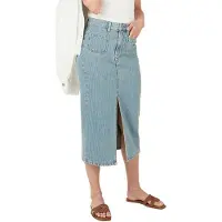 Pepe Jeans Nikita Midi Skirt Bleu XS Femme