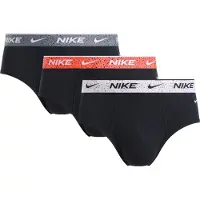 Nike Nq00ke1283 Brief Slips 3 Units Noir S Homme
