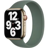Apple Bracelet solo en silicone pour Watch | 38/40/41/42 mm - Taille 3 - Eucalyptus