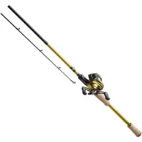 Kinetic Hellcaster Cl Trigger 201lh Baitcasting Combo Doré 2.70 m / 20-60 g