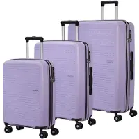 American Tourister trolley Summer Hit 3 PC Set A Digital Lavender lilas 76cm
