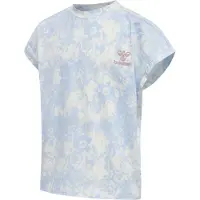 Hummel T-Shirt 'S/S' bleu clair / blanc