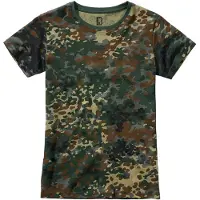 Brandit T-shirt marron / gris / kaki / vert foncé