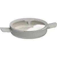 Berghoff Casserole Balance avec poignées, 26 cm, 2,9 L, Moonmist, Aluminium recyclé - | Leo Line