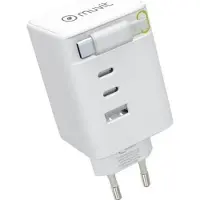 Muvit For Change Chargeur Mural Usb-a Et Usb-c Mcacc0050