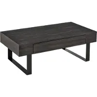 Youjia Table basse d'appoint avec tiroir et étagères, structure robuste en acier, montage facile, design moderne pour le salon