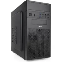 TooQ Isobox Ultra, Mini Tower, PC, Noir, Micro ATX, Mini-ITX, SPCC, 14,5 cm
