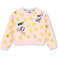 Marc Jacobs pour fille. W60748 Sweat Disney rose (5Y= 108cm), Casuel, Coton, mode enfantine