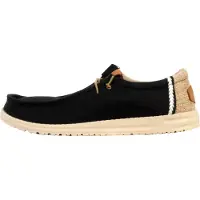 Elong Mocassin Basse à Lacets - Noir