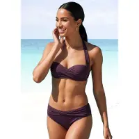 LASCANA Bas de bikini aubergine
