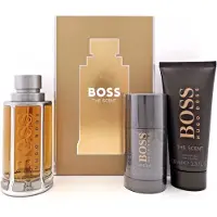 HUGO BOSS Boss The Scent For Man Eau de Toilette, 100 ml + Gel douche, 100 ml + Déodorant Stick, 75 ml