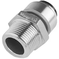Roth overgang rustfri stål 22 mm x 34" nipple