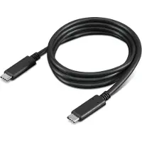 Lenovo 4X90U90619 câble USB USB 3.2 Gen 2 (3.1 Gen 2) 1 m USB C Noir
