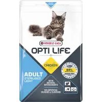 Versele-Laga Opti Life Cat Sterlised/Light Chicken 2.5 kg pour les chats stérilisés