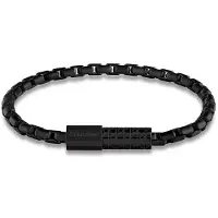 Calvin Klein Contoured Barrel Bracelet Argenté Homme