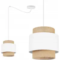 Light11 HOME Suspension, lustre, abat-jour, Boho Juta