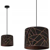 Light11 HOME Suspension, lustre, abat-jour, motif en cuivre