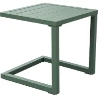 Happy Garden Table d'appoint BARBADOS en aluminium vert sauge