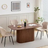 StarTech.com Table basse scandinave - Table de salon rectangulaire en bois massif - Style minimaliste et moderne - 160 x 90 cm - Sans roulettes - Bois foncé, noir