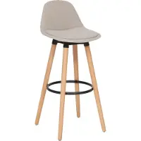 Atmosphera Créateur d'intérieur® Barhocker "maxon" beige h92,5cm - Atmosphera créateur d'intérieur
