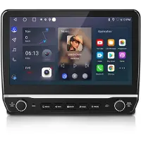 Junsun Autoradio Android 15 10,1 pouces avec CarPlay et Android Auto pour Audi A3 8P, 8V, S3 et RS3 (2003-2013) : GPS, Wi-Fi, Bluetooth, FM, RDS, USB, DAB+, SWC, format 2DIN, 2+64 Go