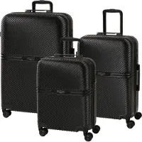 BERTOO Mallette de voyage Monza - noir 3in1 set