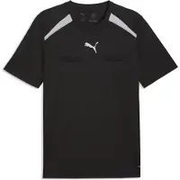 Puma Hommes, T-shirt de sport, teamLIGA26 Referee Jersey (3XL), Argent, Noir, 3XL