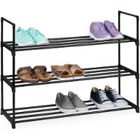 Relaxdays meuble à chaussures (92 x 30 x 55 cm)