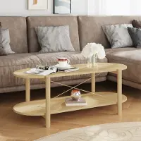Prolenta Table basse exclusive - Dimensions : 110 x 48 x 40 cm - Matériau : bois composite