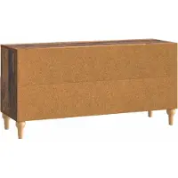 vidaXL Meuble TV en bois recyclé 102 x 34,5 x 50 cm, aggloméré
