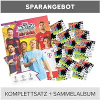 Topps Ligue des champions 2023/24 - Cartes à collectionner - Cartes 1 à 504 complètes avec album (à l'exception des cartes en édition limitée ou autres cartes spéciales)