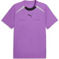 Puma Hommes, T-shirt de sport, teamLIGA26 Referee Jersey (L), Noir, Argent, Violet, L