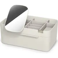 Joseph Joseph Cosmetic Organiser With Removable Mirror Argenté