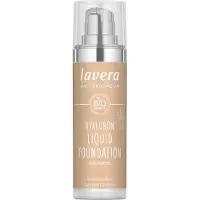 Lavera Fond de teint liquide à l'acide hyaluronique, 02 Cool Ivory (30 ml)