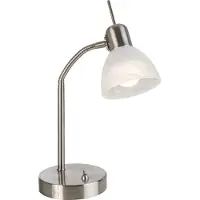 Globo Lampe de bureau classique Daytona nickel