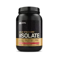 Optimum Nutrition Gold Standard 100% Isolat de protéines de lactosérum, Fraise 930 g (31 portions)