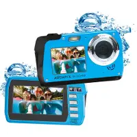 Aquapix W3048 Edge Underwater Camera Bleu