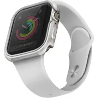 Uniq Etui Valencia Apple Watch Series4/5/6/Se 40Mm. Srebrny/Argent titane