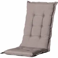 Madison Coussin bas Basic set de 4 taupe env. 105 x 50 cm, 50% coton / 50% polyester