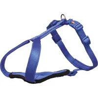 Trixie Premium Y 20 Mm Dog Harness Bleu 65-80 cm