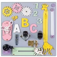 3toysm Buntes Manipulationsbrett
