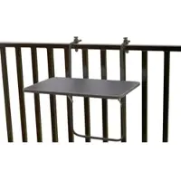 Alco Table suspendue pour balcon (60 x 40 x 60 cm)