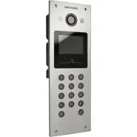 Hikvision DS-KD3003-E6 (1920 x 1080 Pixels), Caméra réseau, Argent, Noir